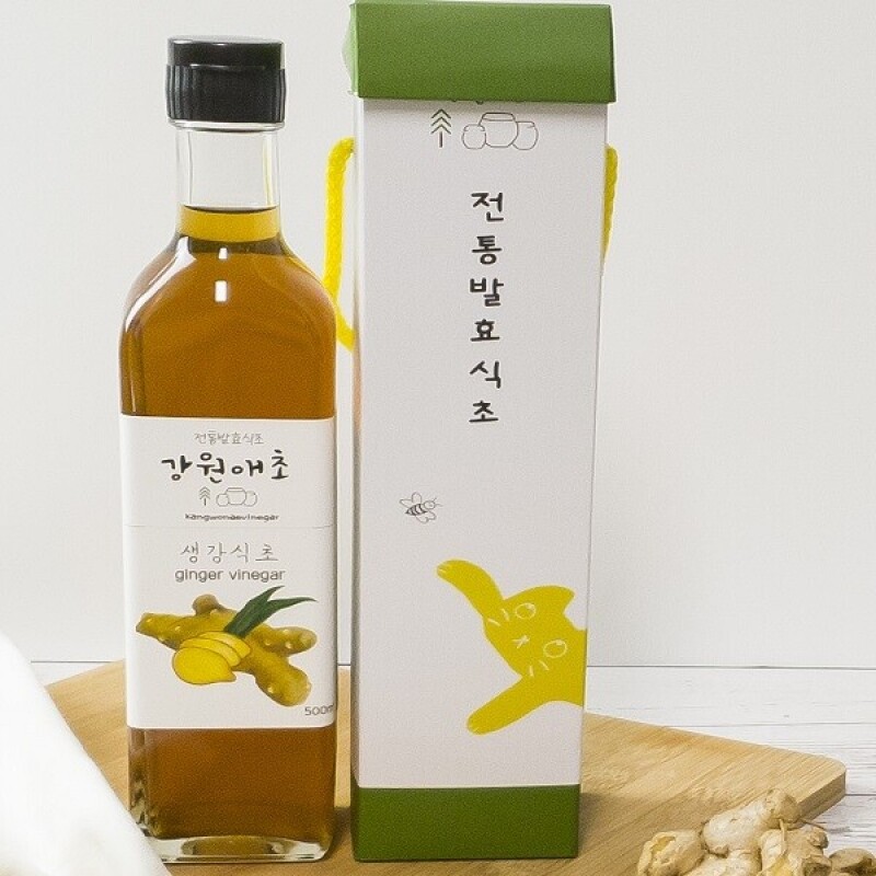 강원더몰,강원애초 생강식초 500ml