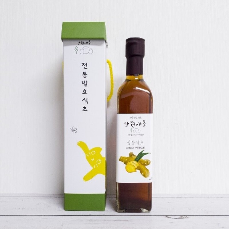 강원더몰,강원애초 생강식초 500ml