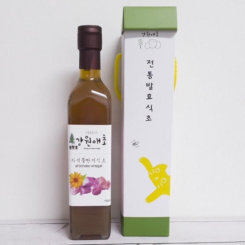 강원더몰,강원애초 뚱딴지식초 500ml